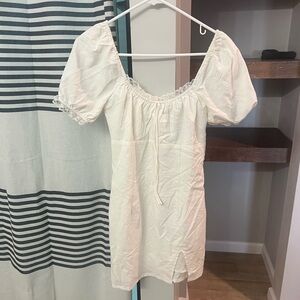 Princess Polly White Puff Sleeve Dress
